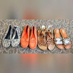Four Flats Size 6.5